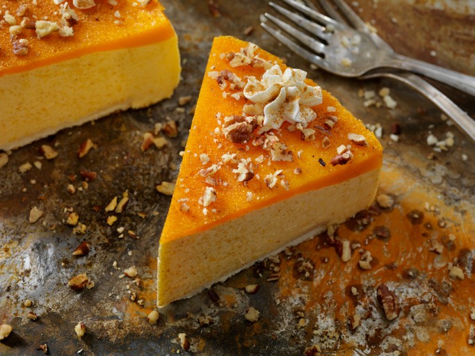 No-Bake Pumpkin Spice Cheesecake||||