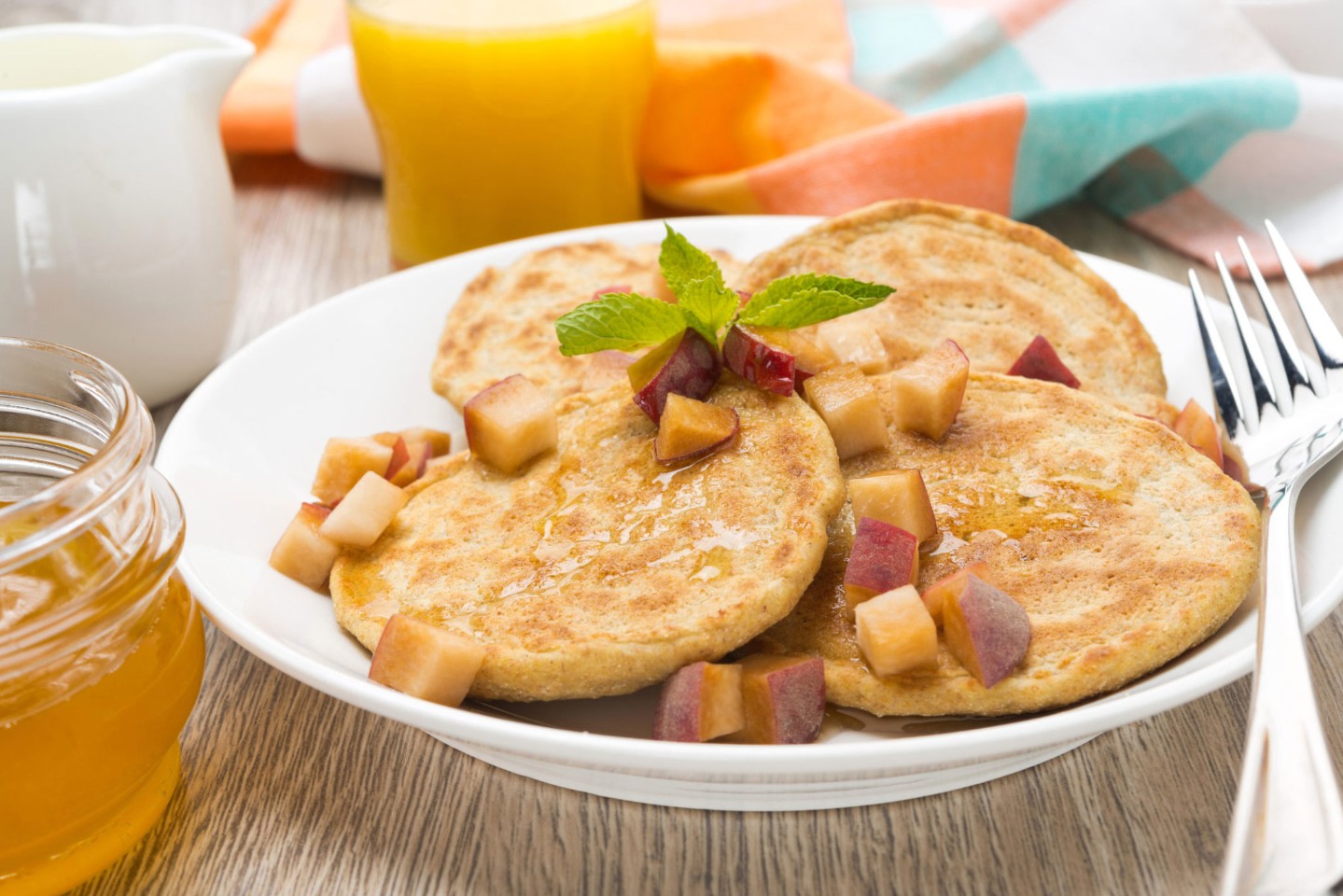 fruit-buckwheat-pancakes||Pancakes
