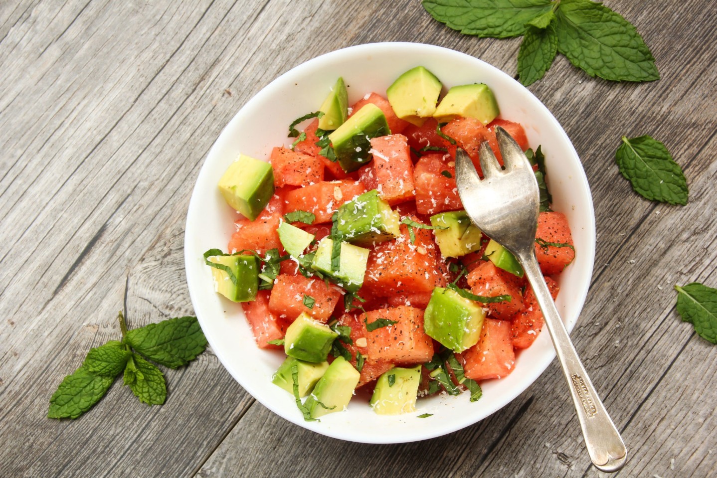 avocado-watermelon-salad